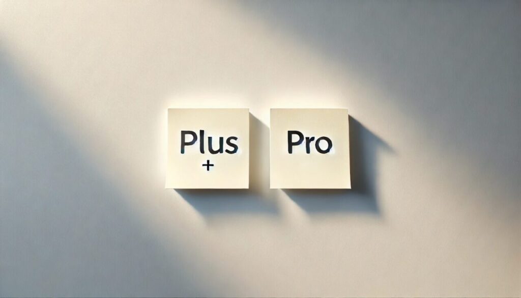 Google AI PlusとAI Proプランの違い