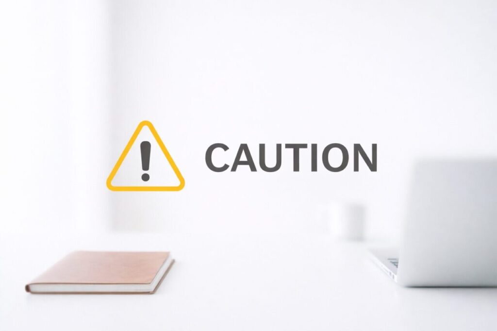 AIでの業務効率化に関する注意点